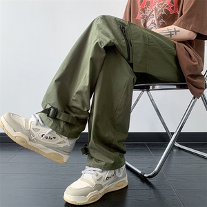 B221 美式ins街头hiphop宽松休闲多口袋工装裤子 LK23120-P65控88图片