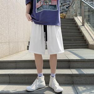 休闲运动裤男百搭短裤男2023新款中裤子宽松五分裤515-特批20，男装休闲裤，星座718-1