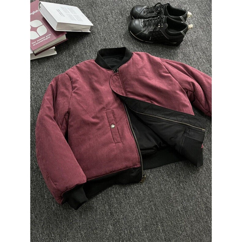 【有货】MF323ZZ-特95短宽bomber双面穿飞行夹克cleanfit棉服外套,男装夹克,星座1007（原301D）