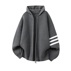 2025连帽拉链毛衣A169-MK2503P70控98，男装针织衫/毛衣，电商A169