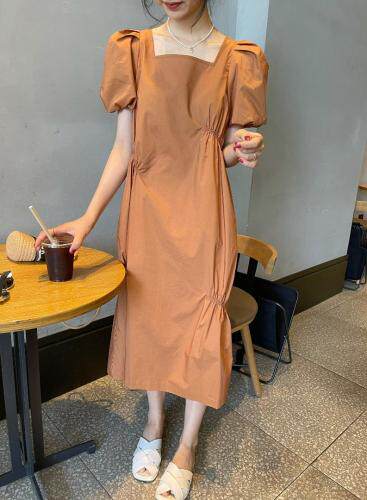 新款法式连衣裙图片