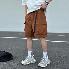 大口袋美式机能工装短裤男宽松运动休闲裤A329-K951-P48，男装休闲裤，电商A329