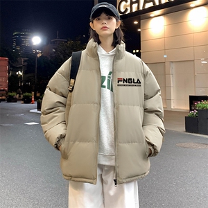 冬上新学生加棉加厚棉服潮中性风保暖立领棉衣外套男女 8802-P60图片
