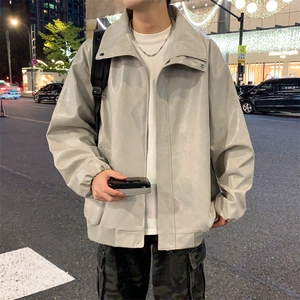 2026春季新款皮衣翻领夹克外套DSA157B-J2630-TP80图片