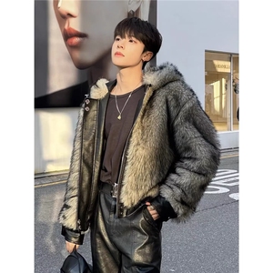 JY771-P138 冬季棉服棉衣男生加厚保暖运动休闲潮牌帅气外套图片