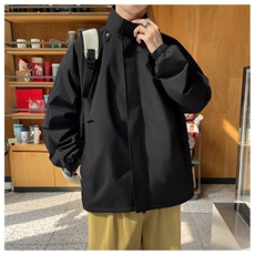 F620P58冲锋衣外套男春秋季美式潮牌青少年男生休闲宽松工装夹克，男装夹克，星座512-6