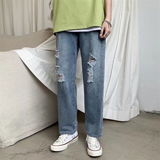 潮流春季牛仔裤男牛仔长裤A52P38，男装牛仔裤，星座1116-2