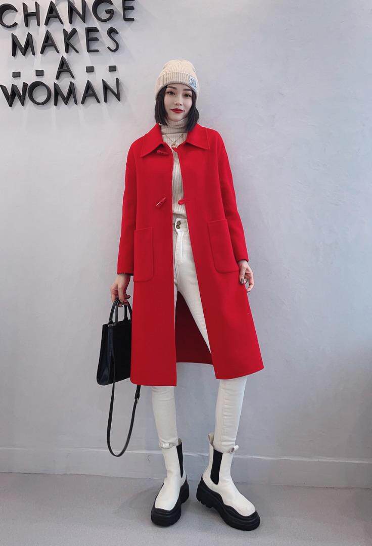 (现货)秋季新款羊绒大衣，其它，雅克赛奇