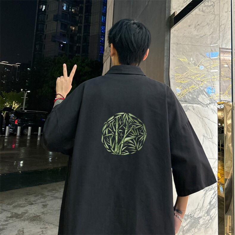 量大优 供视频   冰丝短袖衬衫男DXC530-特p25图片