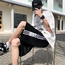 夏季ins潮流短裤男韩版学生休闲五分沙滩裤D204P28，男装休闲裤，星座1116-2