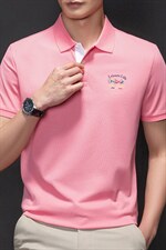 夏季新款男士翻领短袖t恤中年有领男装上衣服休闲POLO衫，男装T恤，电商B212（原钱塘6029）