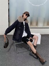 羽绒真毛领派克，其它，肆尔