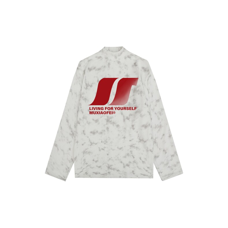 260克重磅扎染德绒半高领打底衫【有货】HD019-DR25219RB-P25图片