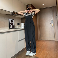 217-2-K2488-P85情侣装连体衣背带裤男女工装休闲裤~现货，男装工装外套，星座217-2