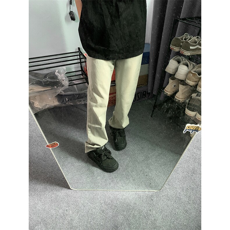 B221美式ins高街小众百搭纯色微喇牛仔裤LK22087-P55控78,男装牛仔裤,电商B221