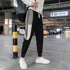 社会精神小伙加绒卫裤休闲裤运动束脚裤DS-B249-KK90-P58-加绒P68图片