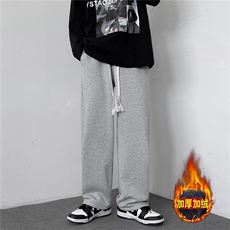 大码S-3XL秋冬美式休闲裤男直筒宽松百搭卫裤长裤K1751-P30，男装休闲裤，星座512-2