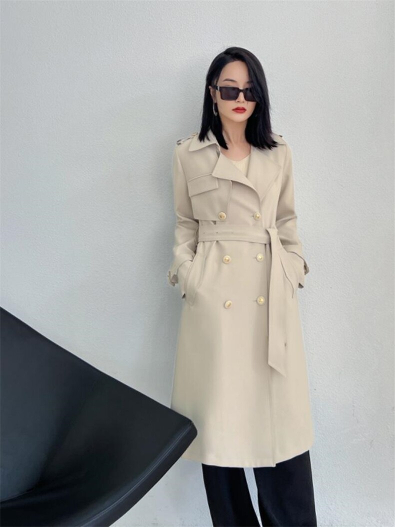 风衣外套，女装风衣，MZ 慕姿