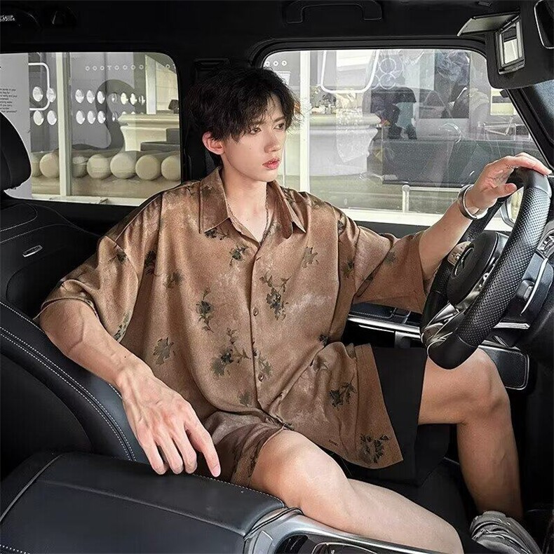 网络图现货潮男单品两色衬衫RC602-P50,男装衬衫,星座1005-4