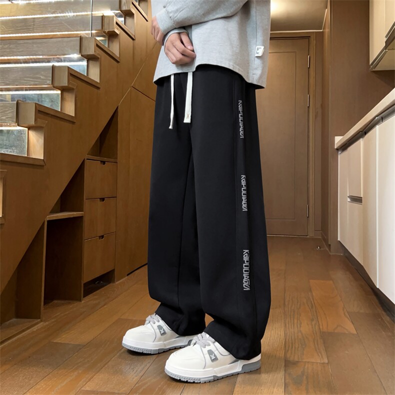 ！2025秋冬新款男士直筒休闲裤情侣学生卫裤WK2105特P40,男装休闲裤,电商B220