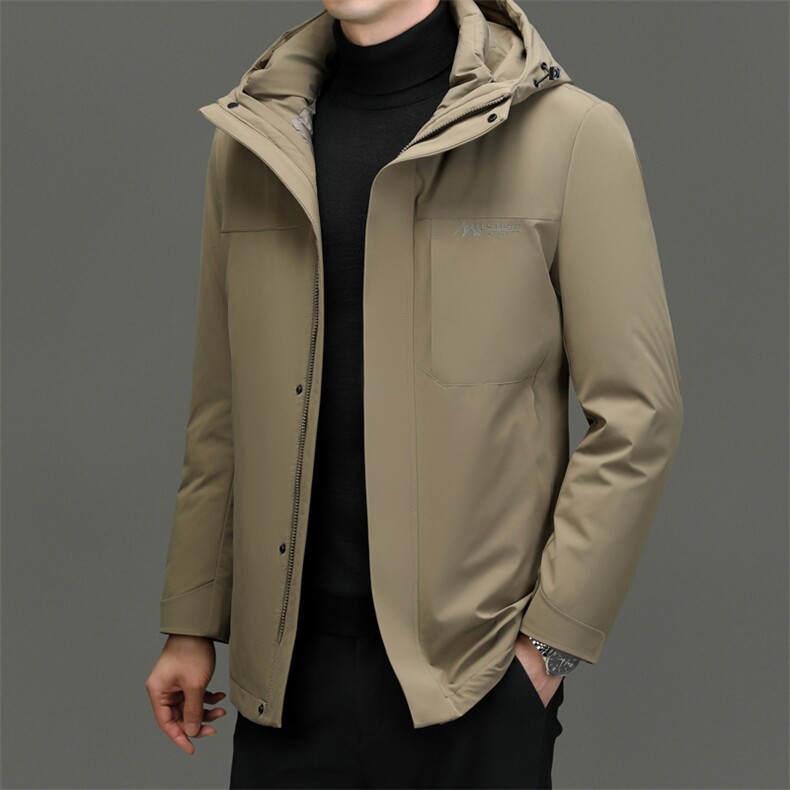 DF23866钱塘2020-2冬季厚款商务休闲中年男士百搭羽绒服P295,男装羽绒服,钱塘207-2