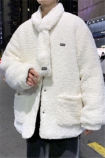 2021新款双面穿立领衣男百搭情侣服宽松菱形格袄，男装棉衣，星座512-4