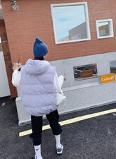 羽绒马甲现货，女装马甲，DTU（大图）