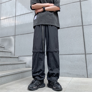 新款牛仔裤子ins潮流百搭高腰显瘦宽松直筒阔腿休闲长裤图片
