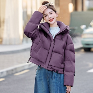 新款冬季连帽羽绒服2025年冬季时尚潮流图片