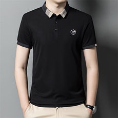 精品时尚丝光棉短袖T恤男上衣夏季男士休闲半袖POLO衫潮SW558-P63，男装Polo衫，星座1105-3