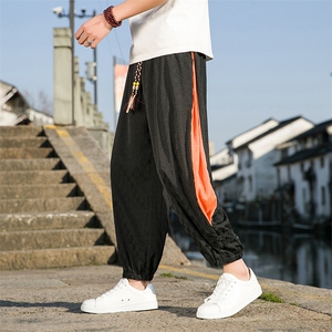 夏季新款提花休闲裤九分裤K302-P65-控88图片
