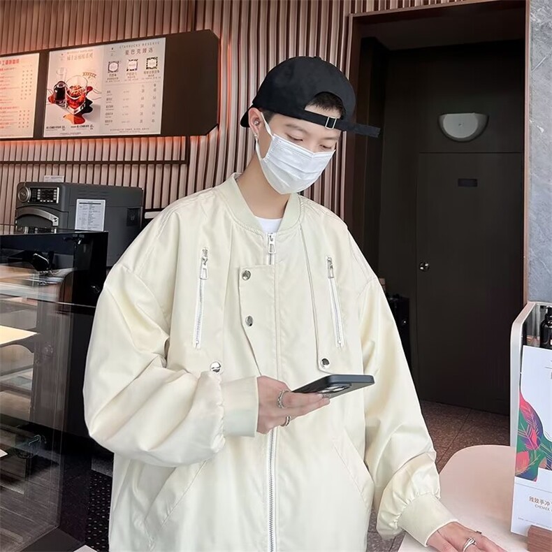 F500P60秋冬男装短款J夹克夹克外套休闲男装宽松,男装夹克,星座512-6