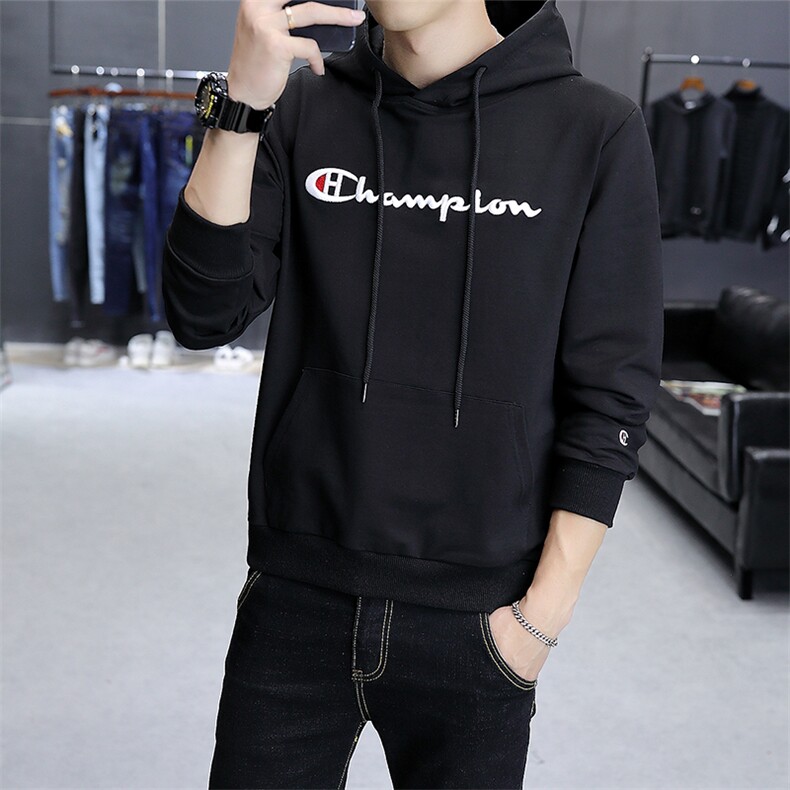 男大码刺绣套头连帽卫衣 5032-1_357(M-4XLP55 5XL-9XLP65)图片