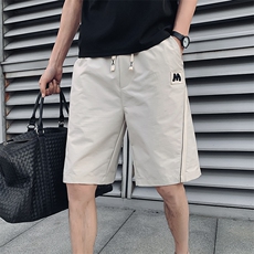 卡其2023夏装精神小伙五分裤男青年潮款休闲短裤DK2308-P58,控78，男装休闲裤，电商A108
