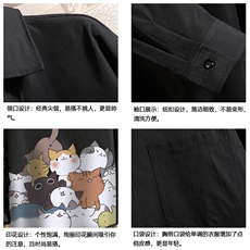 CS15162-P38加绒款-P48长袖衬衫男士大码宽松衬衣男寸衫砖墙，男装衬衫，电商A040A