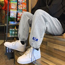 ！2023新款春季男士百搭休闲裤学生束脚裤运动裤卫裤K2025P45，男装休闲裤，电商B220