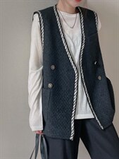 香风马甲，女装马甲，麦缇诺