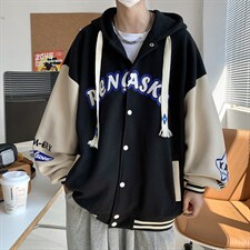 22秋新款宽松男女百搭休闲oversize连帽开衫卫衣B266-Y610-P65，男装卫衣，星座B257-1