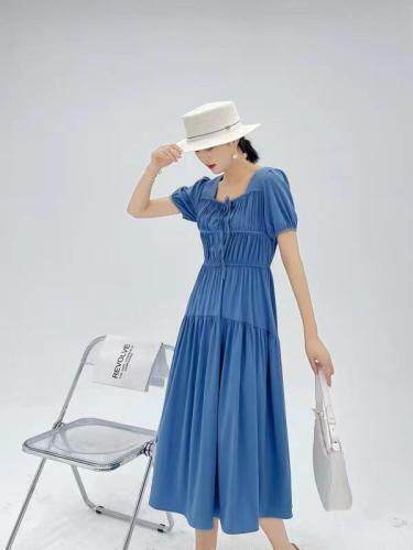 现货夏季连衣裙，女装连衣裙，觅 愉