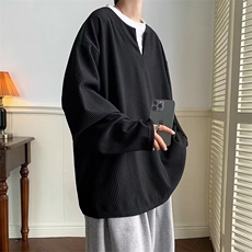 假两件卫衣男韩版潮流痞帅个性2026春季新款ins打底衫WB103-P30，男装卫衣，星座412-2