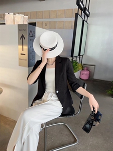 现货春夏款小西服图片