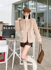 水貂毛皮毛一体，其它，莲佳妮