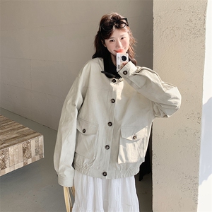 现货 新款撞色翻领外套25005P145K208图片