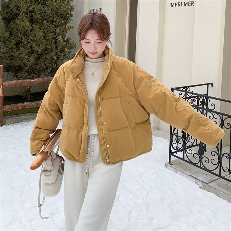 新款主推丝绒羽绒50绒羽绒服2655-P245-K368,女装短外套,2C129