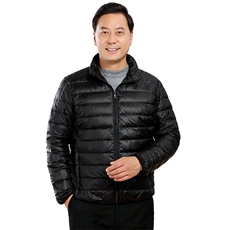主推男士中老年90绒轻薄羽绒服外套男款秋冬休闲羽绒轻便外套，男装羽绒服，钱塘723