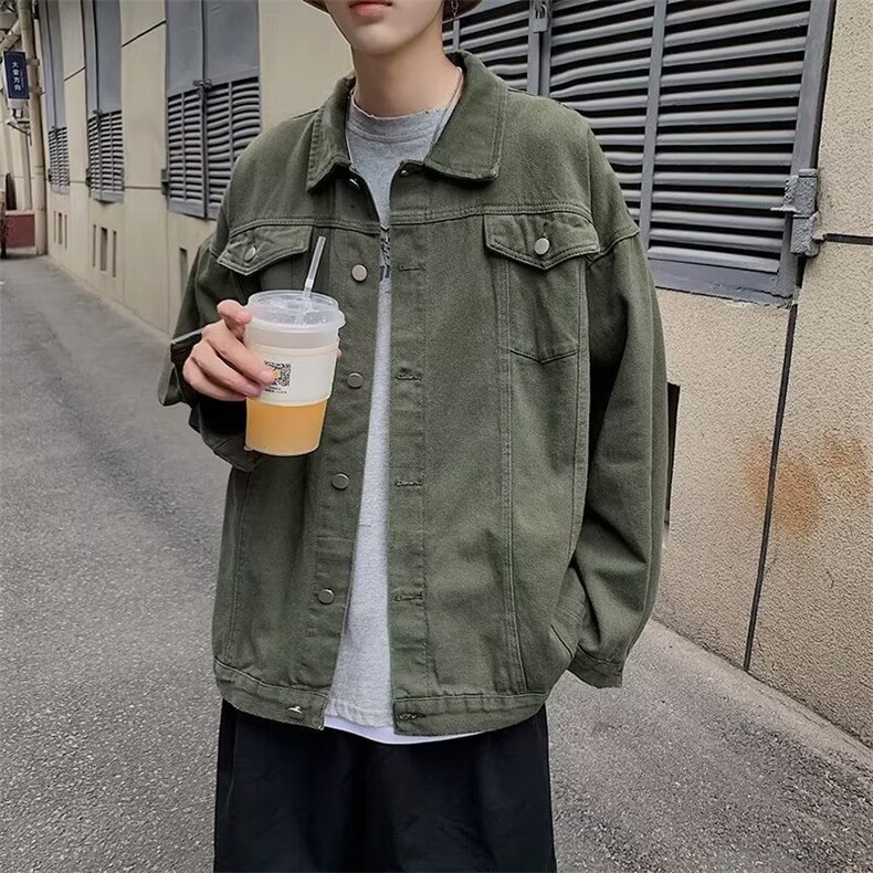 秋季青春流行男夹克文艺潮外套X319P58,男装夹克,星座1116-2