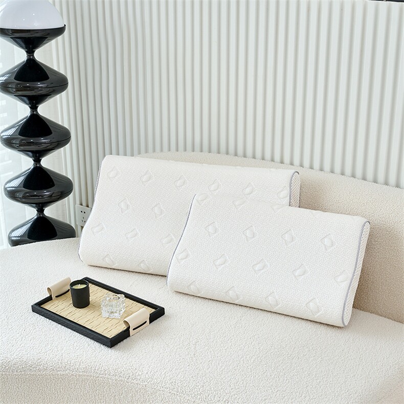 新款水洗食品级有机硅胶枕儿童成人硅胶枕头枕套儿童枕（带包装），枕套/枕芯，一起卖家纺