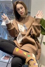 大版卫衣，女装卫衣/绒衫，洣琳萱