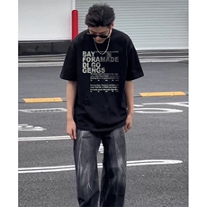 XZ809A/VVPP25/P20/控38重磅印花美式复古圆领T恤，男装T恤，星座809A(原222-1)