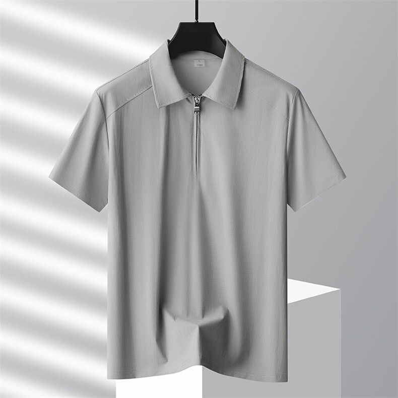 夏季短袖t恤男士大码潮流冰丝凉感半袖POLO衫T恤上衣YD3219-P39,男装Polo衫,星座310B-3